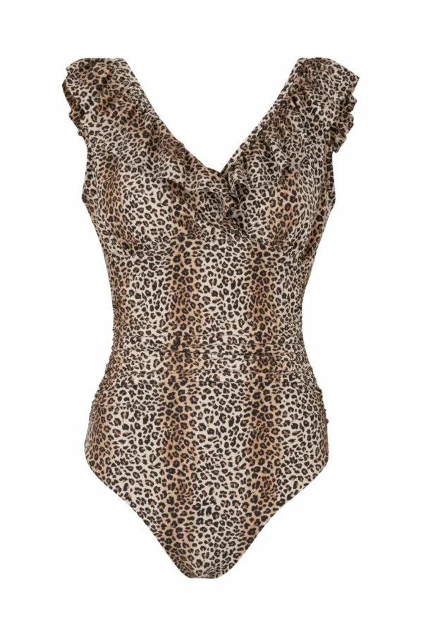 Cras Cph Badetøj<Agnes Swimsuit - Leone Mini