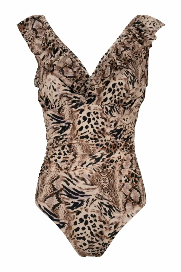 Cras Cph Badetøj<Agnes Swimsuit - Wild Animal