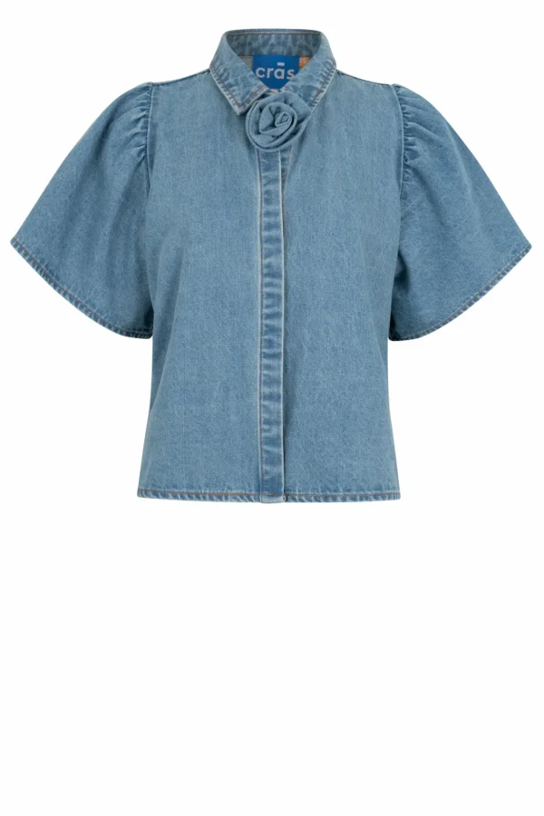 Cras Cph Skjorter<Andy Shirt - Denim Light Blue