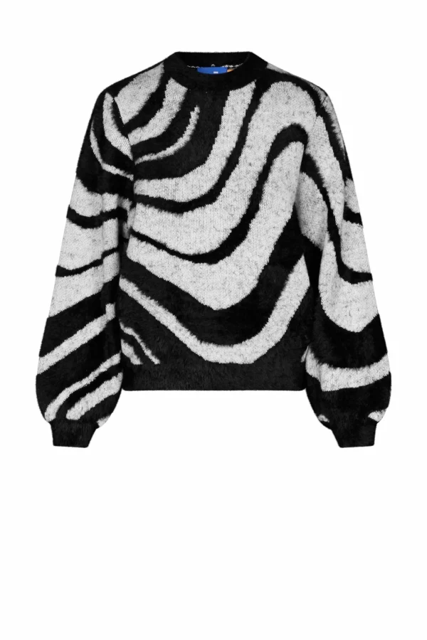 Cras Cph Strik<Angela Pullover - Swirl Black