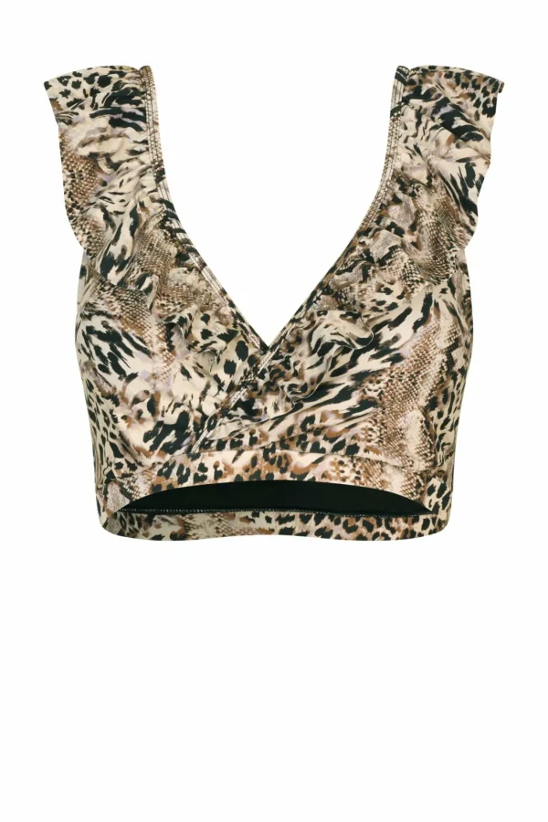 Cras Cph Badetøj<Astrid Bikini Top - Wild Animal