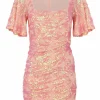 Cras Cph Kjoler<Clover Dress - Coral Pink