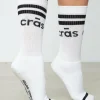 Cras Cph Accessories<Cras Logo Sock - White/Black