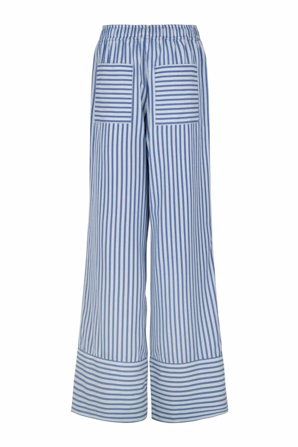 Cras Cph Bukser<Day Pants - Dark Blue Stripe