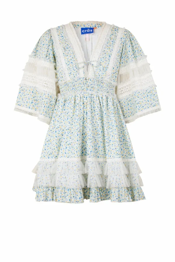 Cras Cph Kjoler<Eden Dress - Blue Flower