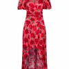 Cras Cph Kjoler<Elaine Dress - Coral Roses