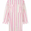 Cras Cph Skjorter<Flax Shirt - Pink Stripe