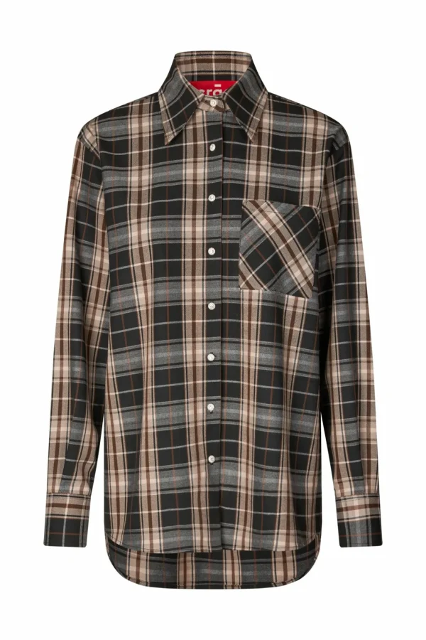 Cras Cph Skjorter<Forest Shirt - Brown Check