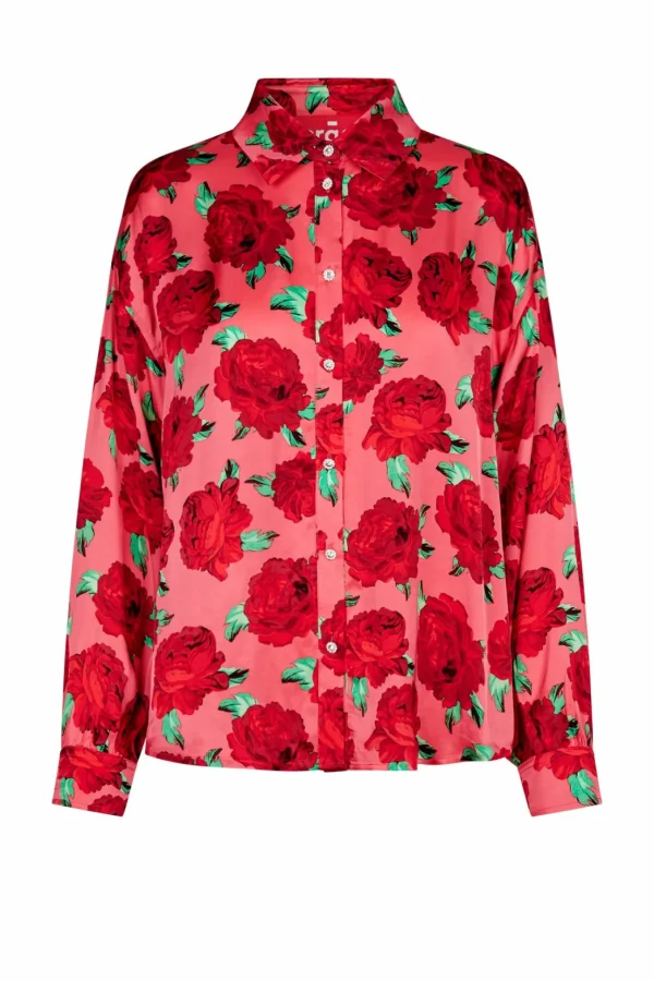 Cras Cph Skjorter<Gina Shirt - Coral Roses