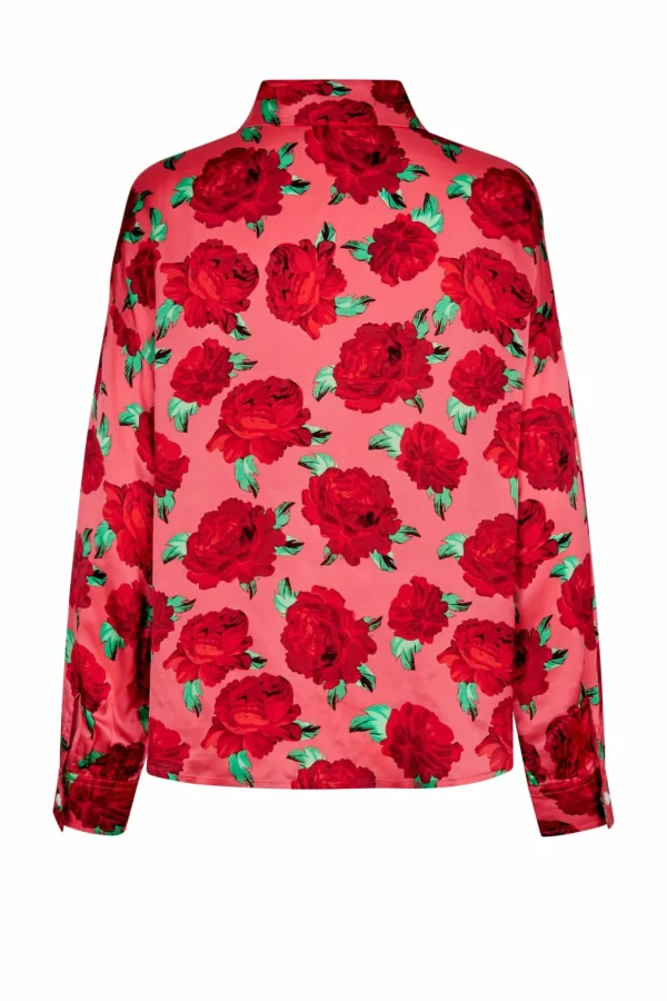 Cras Cph Skjorter<Gina Shirt - Coral Roses