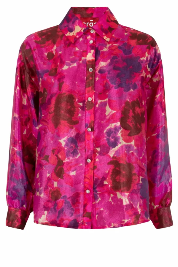 Cras Cph Skjorter<Gina Shirt - Pink Garden