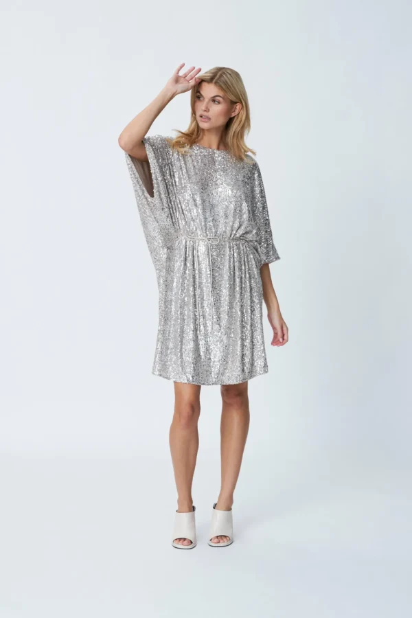 Cras Cph Kjoler<Hannah Dress - Cream Silver