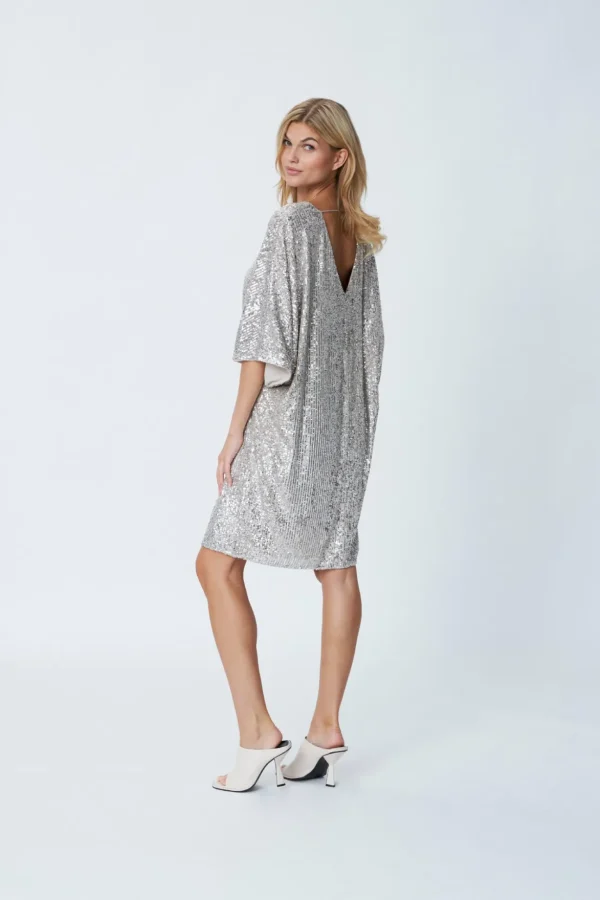 Cras Cph Kjoler<Hannah Dress - Cream Silver