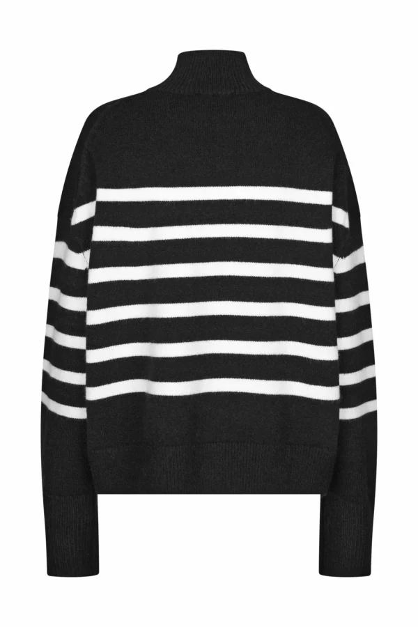 Cras Cph Strik<Isolde Pullover - Black/White