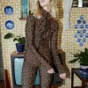 Cras Cph Bukser<Kim Jumpsuit - Wild Leo