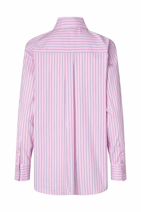 Cras Cph Skjorter<Ladycras Shirt - Pink Blue Stripe