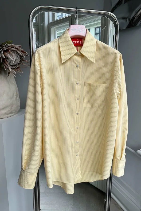 Cras Cph Skjorter<Ladycras Shirt - Yellow Stripe