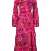 Cras Cph Kjoler<Lara Dress - Pink Garden