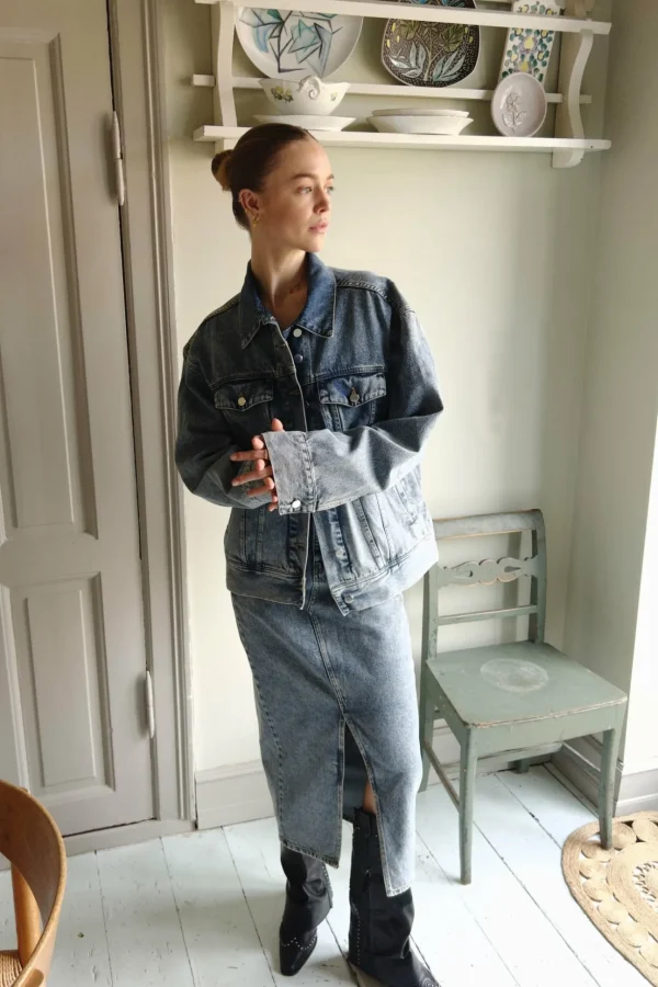 Cras Cph Shorts & Nederdele<Legend Skirt - Light Fade Indigo