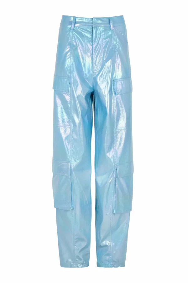 Cras Cph Bukser<Light Pants - Iridescent Blue