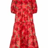 Cras Cph Kjoler<Lili Dress - Coral Roses