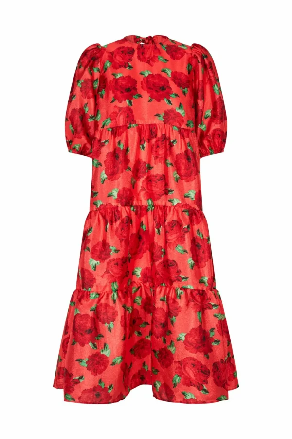 Cras Cph Kjoler<Lili Dress - Coral Roses