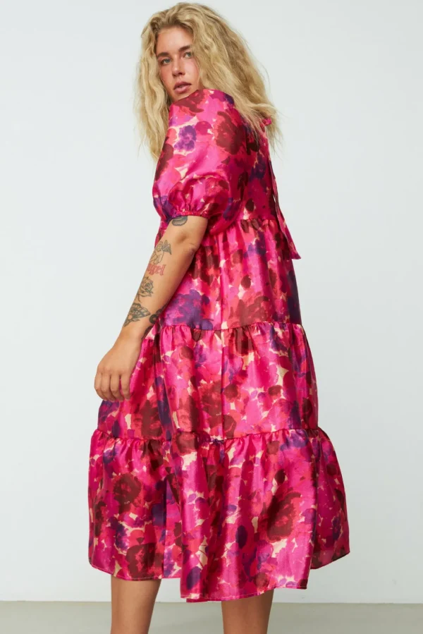 Cras Cph Kjoler<Lili Dress - Pink Garden