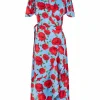 Cras Cph Kjoler<Lima Dress - Blue Roses