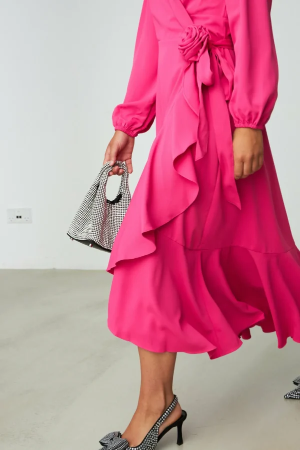 Cras Cph Kjoler<Lotus Dress - Fuchsia Pink