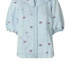 Cras Cph Skjorter<Nina Shirt - Bleach Blue