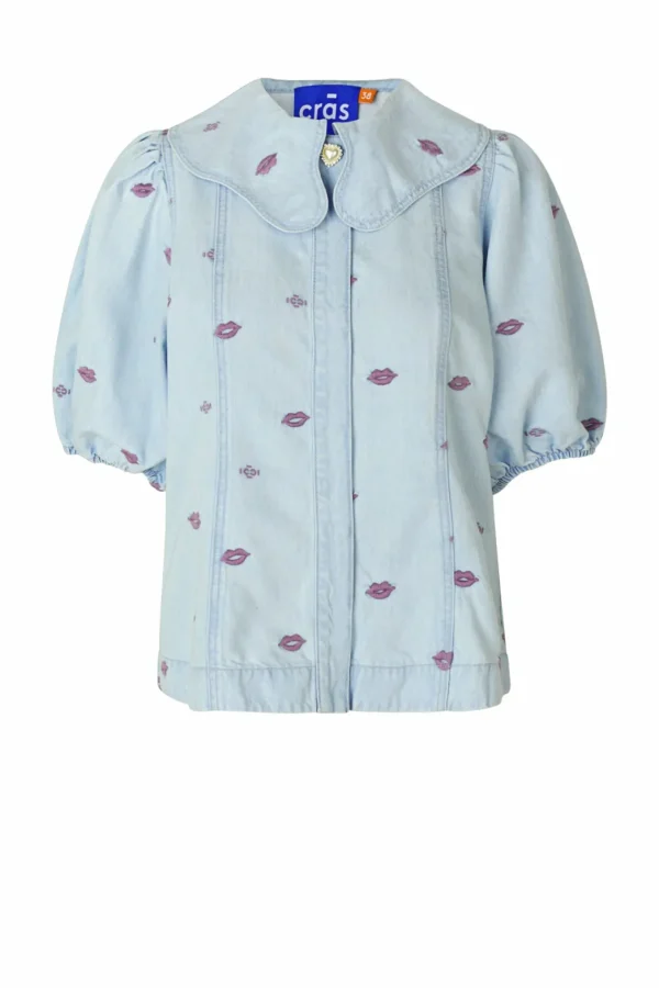 Cras Cph Skjorter<Nina Shirt - Bleach Blue