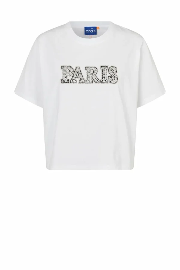 Cras Cph Bluser<Paris T-Shirt - White