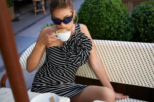 Cras Cph Kjoler<Satc Dress - Black/White