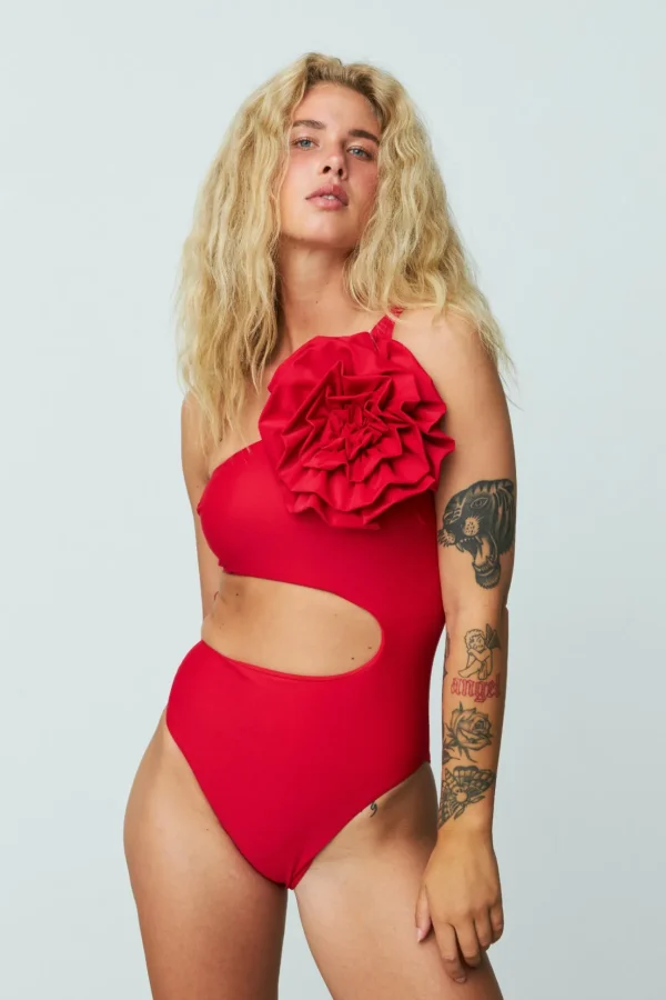 Cras Cph Badetøj<Satc Swimsuit - Racing Red