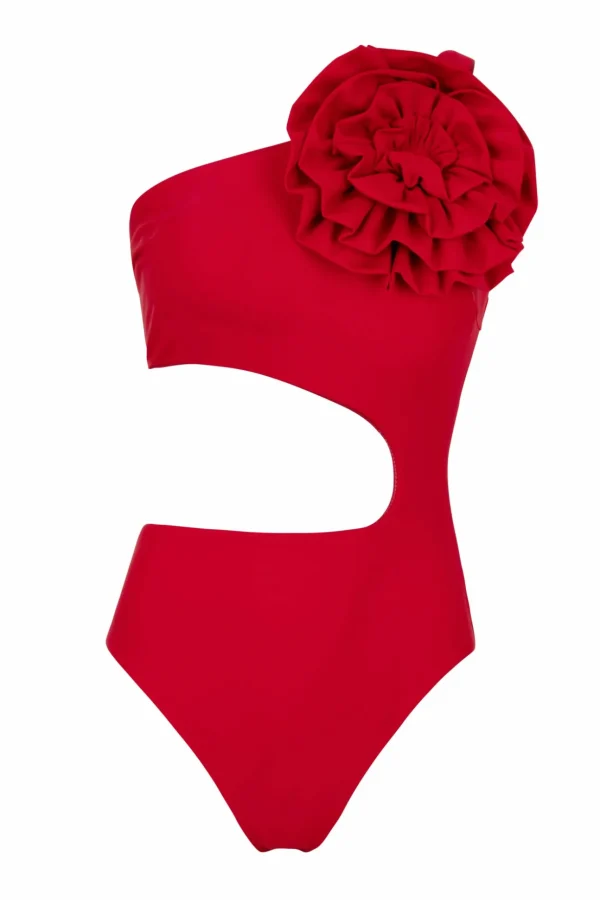 Cras Cph Badetøj<Satc Swimsuit - Racing Red