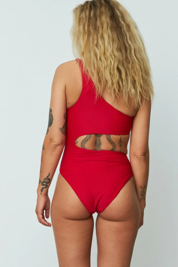 Cras Cph Badetøj<Satc Swimsuit - Racing Red