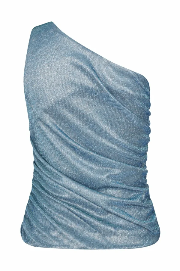 Cras Cph Bluser<Satc Top - Blue Silver