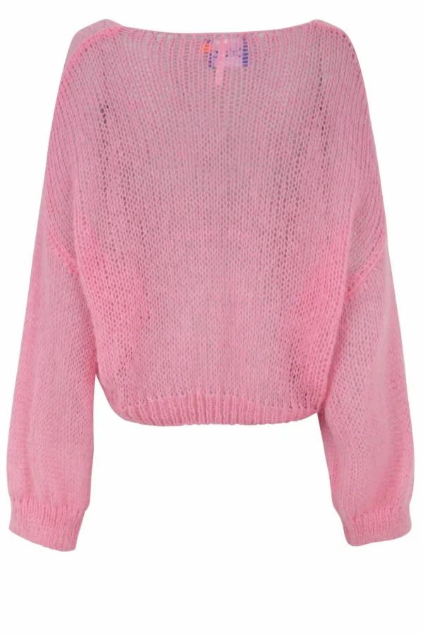 Cras Cph Strik<Smooth Pullover - Pink Cosmos