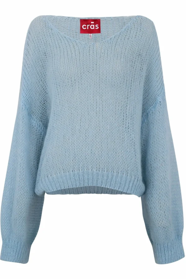 Cras Cph Strik<Smooth Pullover - Powder Blue