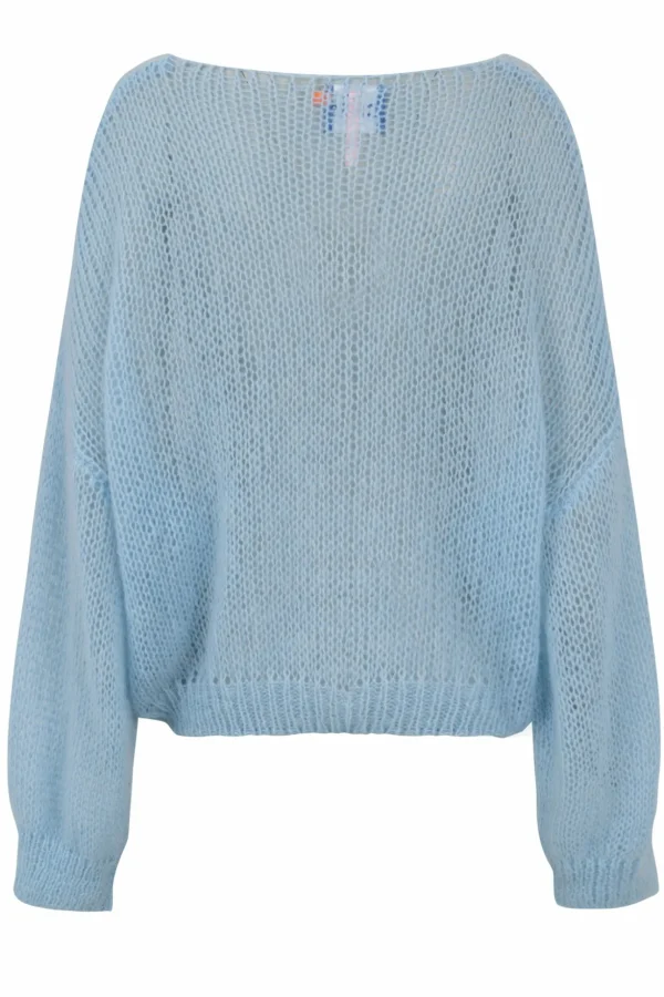 Cras Cph Strik<Smooth Pullover - Powder Blue