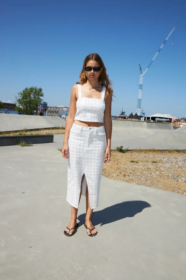 Cras Cph Bluser<South Top - White