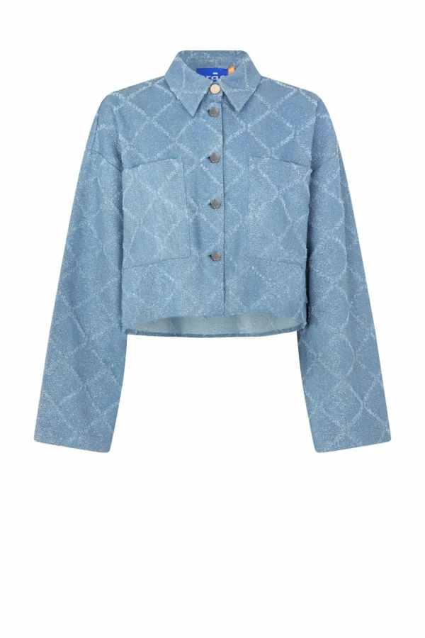 Cras Cph Skjorter<Sparkle Shirt - Sparkle Denim