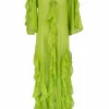 Cras Cph Kjoler<Valentina Kaftan - Macaw Green