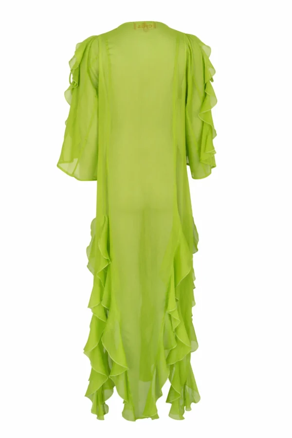 Cras Cph Kjoler<Valentina Kaftan - Macaw Green